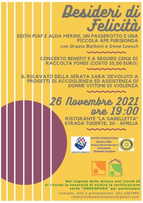 Evento desideri di felicità