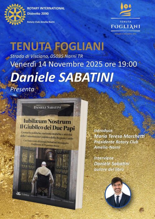 EVENTO VENERDI’ 14 NOVEMBRE 2025